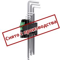 Набор Г-образных ключей WERA  метрических хромированных Premium 950 PKL/7 SM SB 073400 упаковка блистер