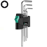 Набор Г-образных ключей, метрических, хромированных WERA 950 PKL/7 SM N 022181