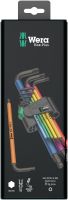 Набор Г-образных ключей WERA 950 SPKL/9 SM N Multicolour BlackLaser 073593 — фото 2