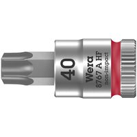 Отверточная головка Zyklop с приводом 1/4" WERA 8767 A HF TORX, с фиксирующей функцией, TX 30 x 100 мм 003370 — фото 1