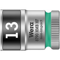Торцевая головка Zyklop 3/8" WERA 8790 HMB HF, с фиксирующей функцией, 9 x 29 мм 003743 — фото 1