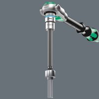 Набор головок торцевых с вставкой-битой WERA 8767 C TORX HF 3 Zyklop, 1/2", TX 20/25/27/30/40/45/50/55/60 x 140 мм 004212 — фото 4