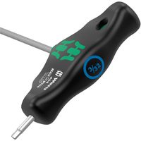 Шестигранная отвертка Hex-Plus с поперечной ручкой WERA 454 Imperial, дюймовая, 7/64" x 150 мм 023358 — фото 2