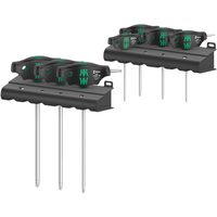 Набор отверток с поперечной ручкой WERA 467/7 TORX HF Set 1, TORX с фиксирующей функцией, 7 предметов 023452 — фото 1