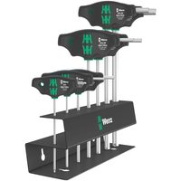 Набор отверток с поперечной ручкой WERA 454/7 HF Set 2, Hex-Plus с фиксирующей функцией, 7 предметов 023453 — фото 1