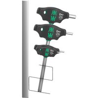Набор отверток с поперечной ручкой WERA 454/7 HF Set 2, Hex-Plus с фиксирующей функцией, 7 предметов 023453 — фото 2