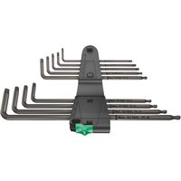 Набор Г-образных ключей TORX удлиненных WERA 967/9 TX XL 1, 9 предметов 024460 — фото 2