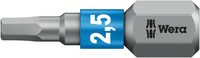 Бита торсионная с внешним шестигранником WERA 840/1 BTZ Hex-Plus, 1/4" C6,3, 2,5 x 25 мм 056682