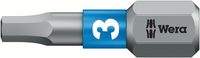 Бита торсионная с внешним шестигранником WERA 840/1 BTZ Hex-Plus, 1/4" C6,3, 3 x 25 мм 056683
