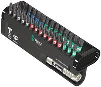 Набор бит ударных с битодержателем 897/4 IMP Impaktor WERA Bit-Check 30 Impaktor 2, 1/4" C6,3, PH-PZ-TX-HEX x 25 мм 057697 — фото 1