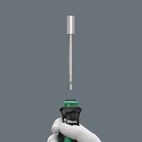 Набор бит с отверткой-битодержателем и битодержателем WERA Kraftform Kompakt 28 Imperial 1, 1/4" C6,3, PH-SL-R x 25 мм 073241 — фото 5