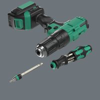 Набор бит с отверткой-битодержателем и битодержателем WERA Kraftform Kompakt 28 Imperial 1, 1/4" C6,3, PH-SL-R x 25 мм 073241 — фото 7