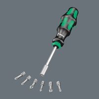 Набор бит с отверткой-битодержателем и битодержателем WERA Kraftform Kompakt 28 Imperial 1, 1/4" C6,3, PH-SL-R x 25 мм 073241 — фото 8