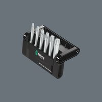 Набор бит WERA Bit-Check 6 TX Universal 1 SB, 6 пр., 1/4" E6,3, TX 10/15/20/25/30/40 x 50 мм, в блистере 073637 — фото 3
