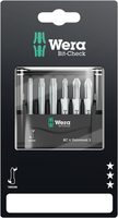 Набор бит торсионных WERA Bit-Check 6 Universal 2 SB, 6 пр., 1/4" E6,3, PH-PZ-TX x 50 мм, в блистере 073638 — фото 1