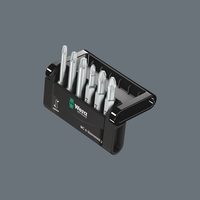 Набор бит торсионных WERA Bit-Check 6 Universal 2 SB, 6 пр., 1/4" E6,3, PH-PZ-TX x 50 мм, в блистере 073638 — фото 3