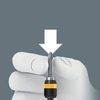 Отвертка-битодержатель динамометрическая WERA 7450 Pre-Set ESD Kraftform, 133 мм, для бит с 1/4" C/E6,3 хвостовиком 074820 — фото 5