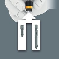 Отвертка-битодержатель динамометрическая WERA 7451 Pre-Set ESD Kraftform, 133 мм, для бит с 1/4" C/E6,3 хвостовиком 074822 — фото 4