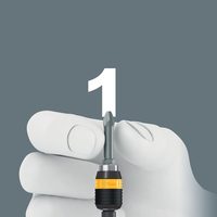 Отвертка-битодержатель динамометрическая WERA 7451 Pre-Set ESD Kraftform, 133 мм, для бит с 1/4" C/E6,3 хвостовиком 074822 — фото 7