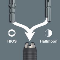 Отвертка-битодержатель динамометрическая WERA 7456 Pre-Set ESD Kraftform, 138 мм, для бит с Halfmoon/HIOS 4 мм хвостовиком 074828 — фото 4