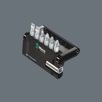 Набор бит с битодержателем 893/4/1 K WERA Bit-Check 7 Universal, 7 пр., 1/4" C6,3, PH-PZ-TX x 25 мм 135810 — фото 3