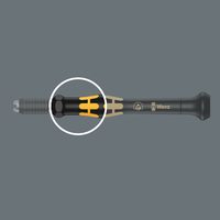 Набор бит прецизионных и отвертки-битодержателя антистатической 1013 Micro ESD WERA Kraftform Kompakt Micro 21 ESD 1, Halfmoon/HIOS 4 мм, PH-SL-TX-IP-IPR-SW-3ULR x 44 мм 135973 — фото 5
