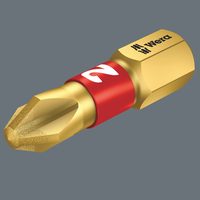 Набор бит торсионных с битодержателем 889/4/1 K Rapidaptor WERA Bit-Check 12 Diamond 1 SB, 1/4" C6,3, PH-PZ-TX x 25 мм 136392 — фото 4