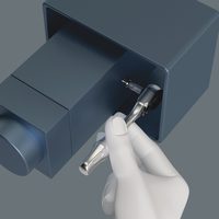 Набор бит с трещоткой WERA Bit-Check 30 Zyklop Mini 2, 1/4" C6,3, PH-SL-TX-TT-HEX-R x 25 мм 346293 — фото 3