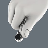 Набор бит с трещоткой WERA Bit-Check 30 Zyklop Mini 2, 1/4" C6,3, PH-SL-TX-TT-HEX-R x 25 мм 346293 — фото 4
