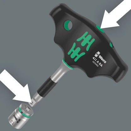 С присоединительным квадратом 1/4"